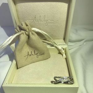 Aurora 18K White Gold-Plated Echo Ring